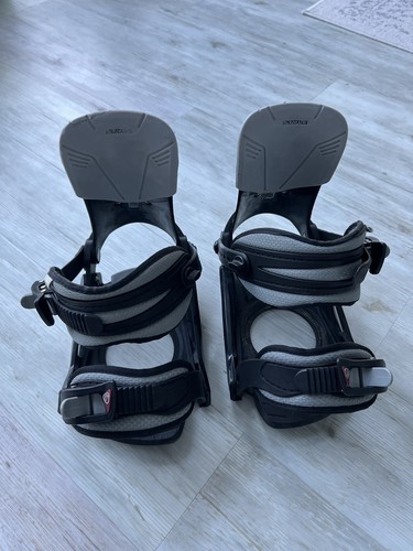Snowboard bindung schwarz - schwarz,